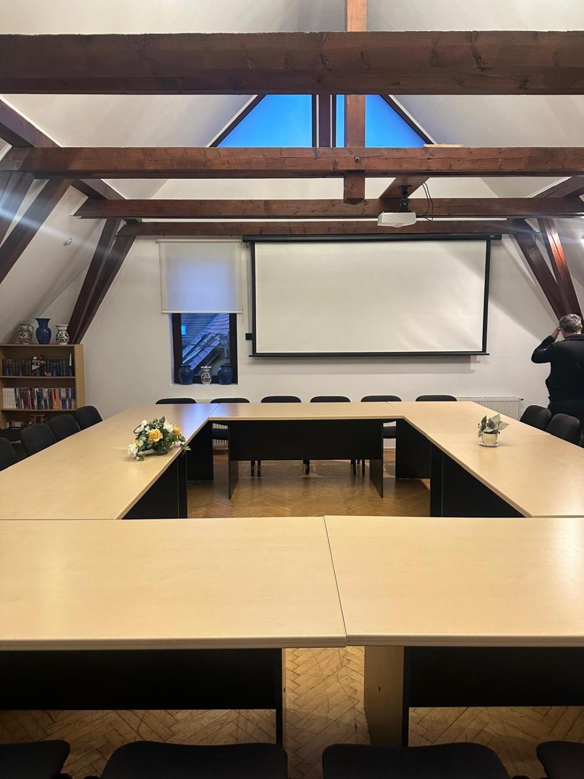 Pensiunea Casa Saxonia Rîşnov Exteriör bild