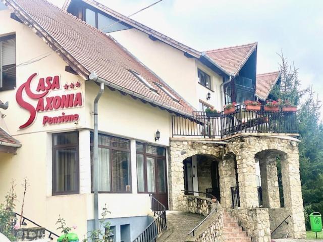 Pensiunea Casa Saxonia Rîşnov Exteriör bild