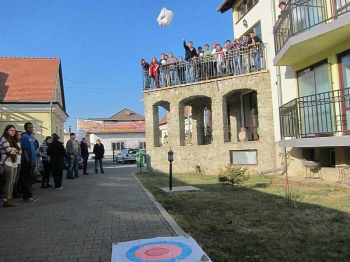 Pensiunea Casa Saxonia Rîşnov Exteriör bild